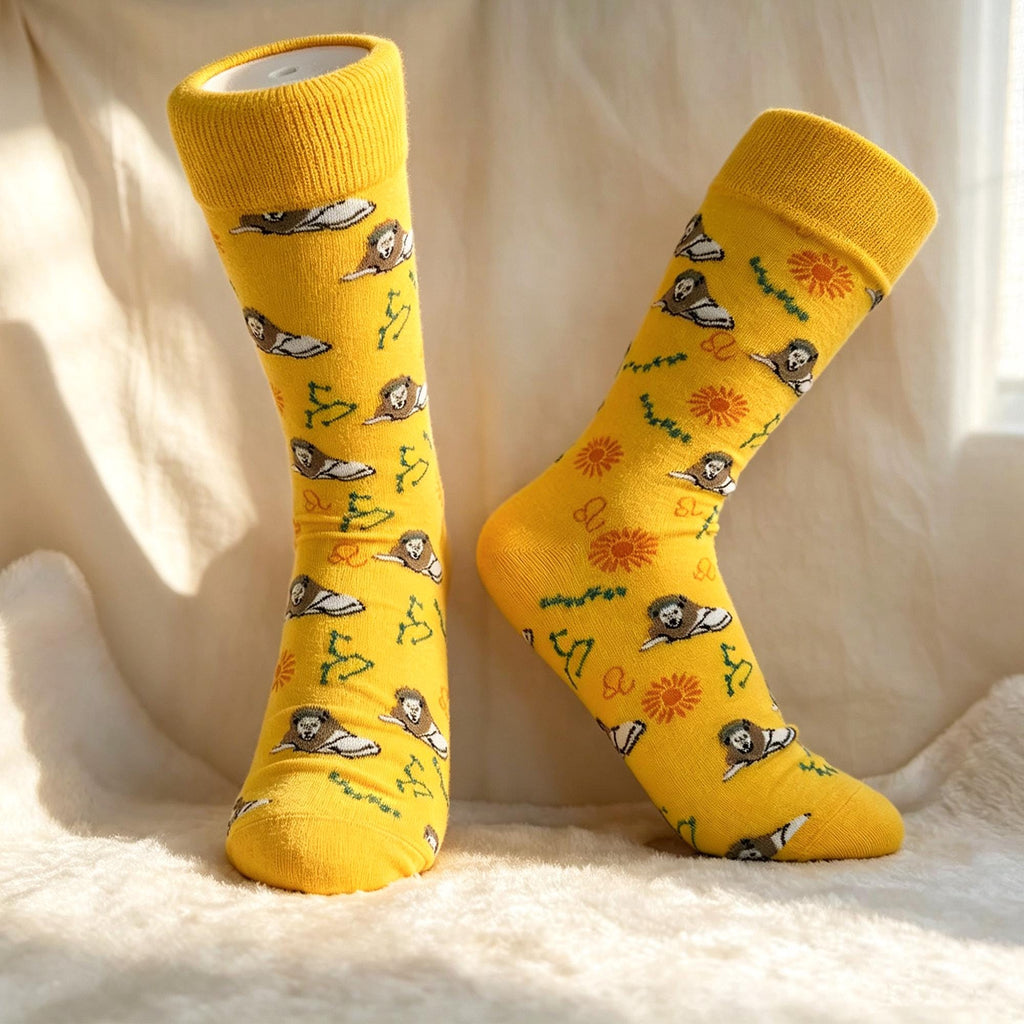 Constellation Socks sock collection, Celestial Crew Socks, Astrology Gift for Stargazers by AnnieColors, view 9