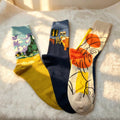 Famous Painting Socks sock collection: Museum Gift for Art Lovers by AnnieColors