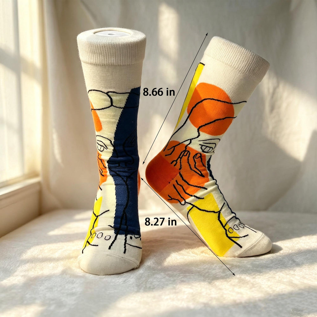 Famous Painting Socks sock collection: Museum Gift for Art Lovers by AnnieColors, view 8
