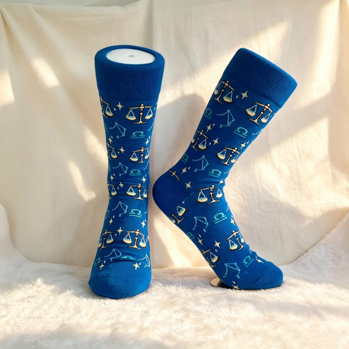 Zodiac Socks sock collection, Constellation Crew Socks, Five Pair Astrology Gift for Family by AnnieColors, view 7